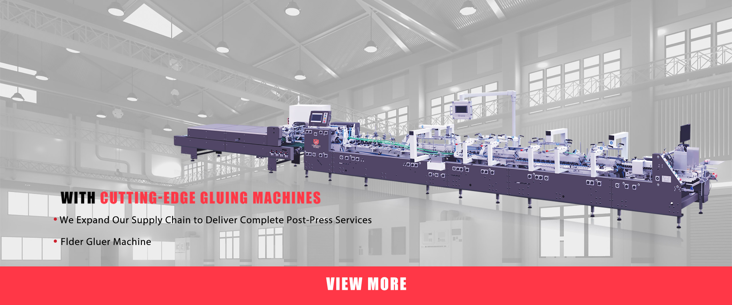 เครื่อง Gluer โฟลเดอร์จีน